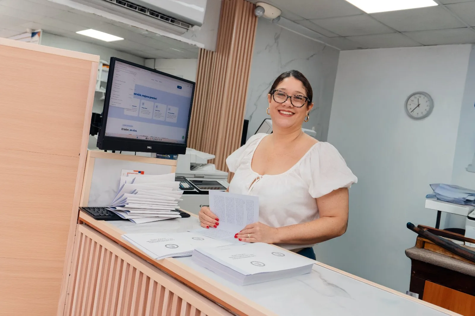 Asesoría técnica directa en mostrador